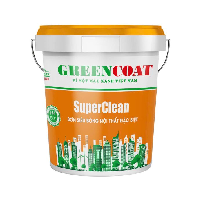 Sơn siêu bóng nội thất đặc biệt - SuperClean